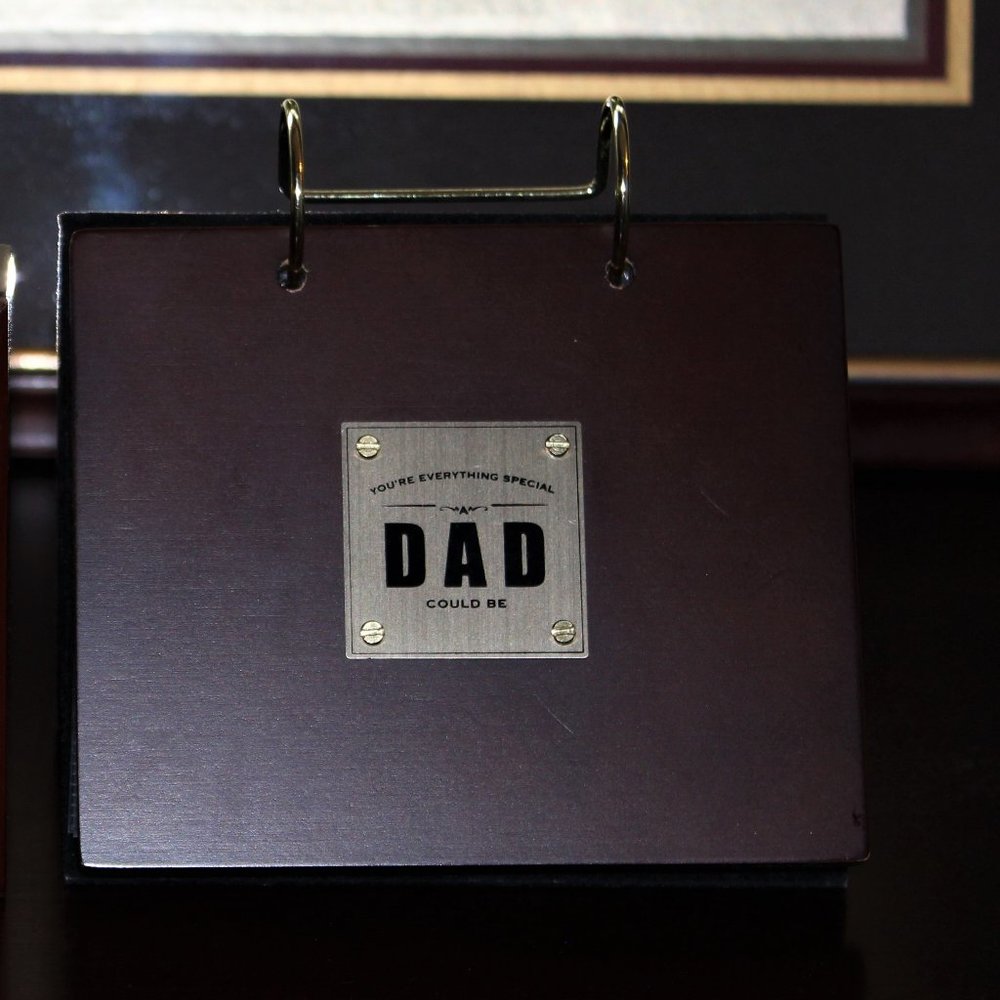 Desk Album for Dad | Gifts for Dad | Gift for Hubby